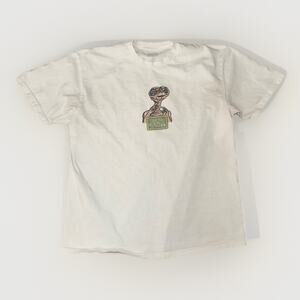 Shake Junt E.T. Graphic T-Shirt White XL 22x27